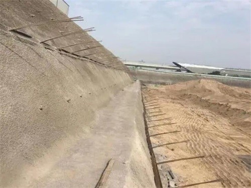 藤县河道边坡加固